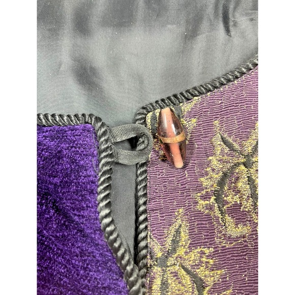 Maggie Barnes Multicolor Tapestry Patchwork Jacket Women's 3X Artsy Grandmacore - Picture 3 of 14